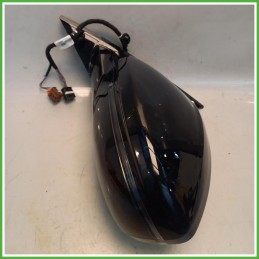 Specchio Specchietto Retrovisore Sinistro SX Nero Peugeot 508 2 Serie 2023 Magna Originale Usato