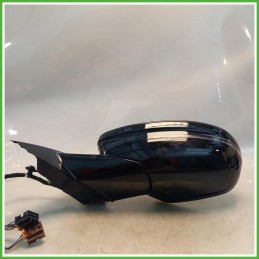 Specchio Specchietto Retrovisore Sinistro SX Nero Peugeot 508 2 Serie 2023 Magna Originale Usato