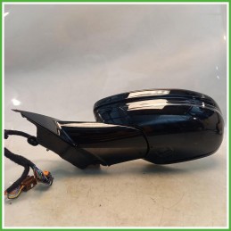 Specchio Specchietto Retrovisore Sinistro SX Nero Peugeot 508 2 Serie 2023 Magna Originale Usato