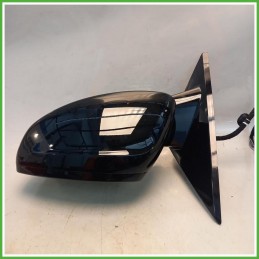 Specchio Specchietto Retrovisore Sinistro SX Nero Peugeot 508 2 Serie 2023 Magna Originale Usato