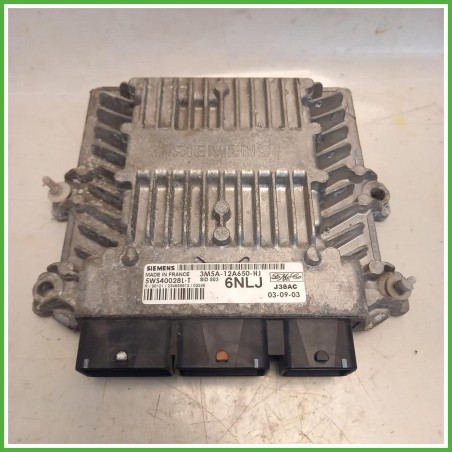 Centralina Motore Iniezione ECU Siemens 5WS40028L-T Ford C-Max 1 Serie 2.0 TDCi 16v. 1307095 Gasolio 2003-2007