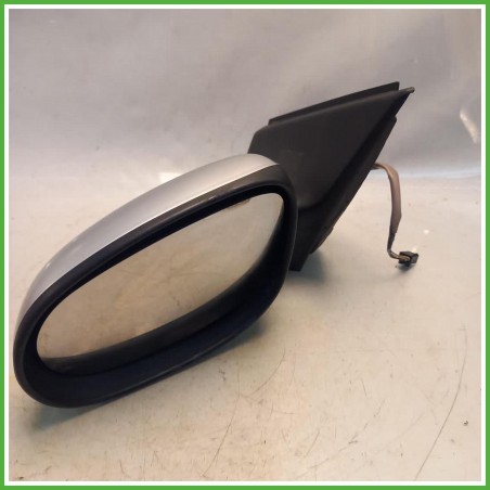 Specchio Specchietto Retrovisore Sinistro SX Grigio Fiat Bravo 2 Serie 2010-2014 Ficosa Ficomirrors Originale Usato