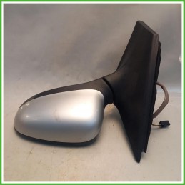 Specchio Specchietto Retrovisore Sinistro SX Grigio Fiat Bravo 2 Serie 2010-2014 Ficosa Ficomirrors Originale Usato