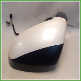 Specchio Specchietto Retrovisore Sinistro SX Bianco Peugeot 3008 1 Serie 2009-2013 Ficosa Ficomirrors Originale Usato
