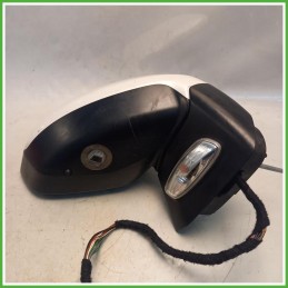 Specchio Specchietto Retrovisore Destro DX Bianco Peugeot 3008 1 Serie 2009-2013 Ficosa Ficomirrors Originale Usato