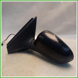 Specchio Specchietto Retrovisore Sinistro SX Nero Lancia Delta 3 Serie 2008-2011 Ficosa Ficomirrors Originale Usato