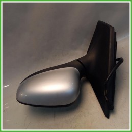 Specchio Specchietto Retrovisore Sinistro SX Grigio Fiat Bravo 2 Serie 2007-2009 Ficosa Ficomirrors Originale Usato