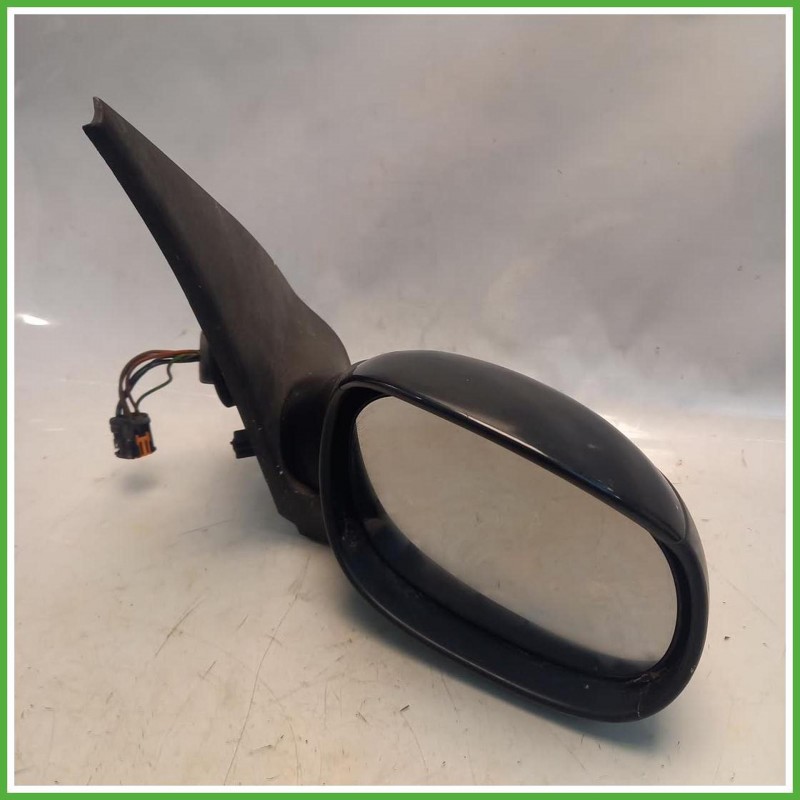 Specchio Specchietto Retrovisore Destro DX Nero Peugeot 206 2001-2009 Magneti Marelli Originale Usato