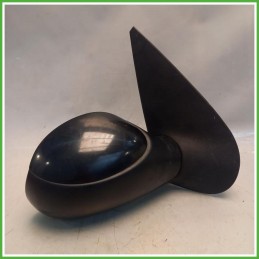 Specchio Specchietto Retrovisore Destro DX Nero Peugeot 206 2001-2009 Magneti Marelli Originale Usato