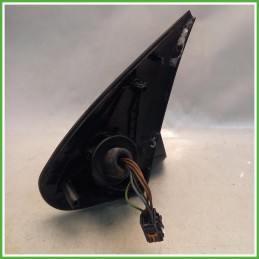 Specchio Specchietto Retrovisore Destro DX Nero Peugeot 206 2001-2009 Magneti Marelli Originale Usato