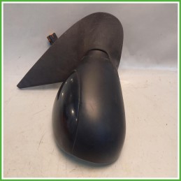 Specchio Specchietto Retrovisore Destro DX Nero Peugeot 206 2001-2009 Magneti Marelli Originale Usato