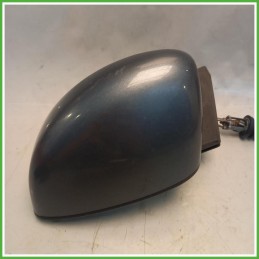 Specchio Specchietto Retrovisore Sinistro SX Grigio Fiat Idea 2003-2008 Ficosa Ficomirrors Originale Usato