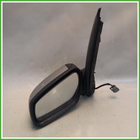 Specchio Specchietto Retrovisore Sinistro SX Grigio Ford C-Max 1 Serie 2003-2007 Schefenacker Originale Usato