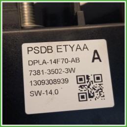 Centralina Start e Stop  Land Rover Range Rover Sport 3 Serie 3.0 TD 24v. DPLA14F70AB 2013-2017