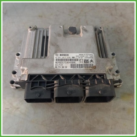 Centralina Motore Iniezione ECU Bosch 0281017336 Peugeot 207 Van 1.4 HDi 194364 Gasolio 2006-2012