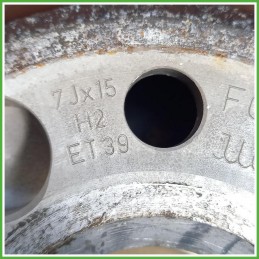 Cerchi in Lega Audi A4 8E5 Avant 15 pollici 15 7.0J 5x112 ET39 4pz 8E0601025AC1H7 Originale Usato