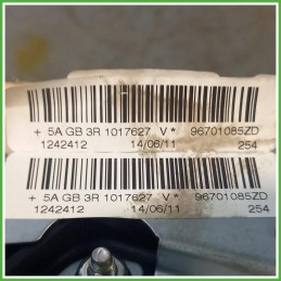 Airbag Guidatore Sinistro SX Peugeot 207 Van 1.4 HDi 4112JC 2006-2012 Autoliv