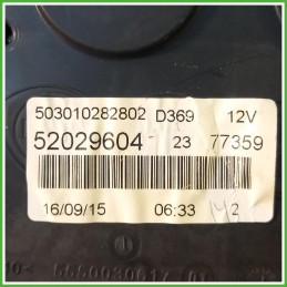 Quadro Strumenti Veglia Borletti 503010282802 Fiat Punto 3 Serie 1.2 51917424 2011-2018
