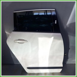 Porta Portiera Sportello Posteriore Destro DX Peugeot 3008 1 Serie Bianco Multispace 5 Porte 2009-2013 Originale Usato