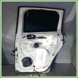 Porta Portiera Sportello Posteriore Destro DX Peugeot 3008 1 Serie Bianco Multispace 5 Porte 2009-2013 Originale Usato