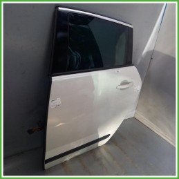Porta Portiera Sportello Posteriore Sinistro SX Peugeot 3008 1 Serie Bianco Multispace 5 Porte 2009-2013 Originale Usato