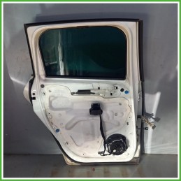 Porta Portiera Sportello Posteriore Sinistro SX Peugeot 3008 1 Serie Bianco Multispace 5 Porte 2009-2013 Originale Usato