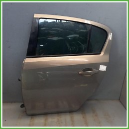 Porta Portiera Sportello Posteriore Sinistro SX Opel Corsa D Champagne Berlina 5 Porte 2011 Originale Usato