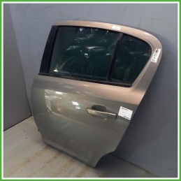 Porta Portiera Sportello Posteriore Sinistro SX Opel Corsa D Champagne Berlina 5 Porte 2011 Originale Usato