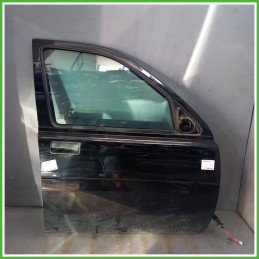Porta Portiera Anteriore Destro DX Land Rover Freelander 1 Serie Nero Fuoristrada Lungo 5 Porte(4x4) 2003-2006 Originale Usato