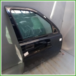 Porta Portiera Anteriore Destro DX Land Rover Freelander 1 Serie Nero Fuoristrada Lungo 5 Porte(4x4) 2003-2006 Originale Usato