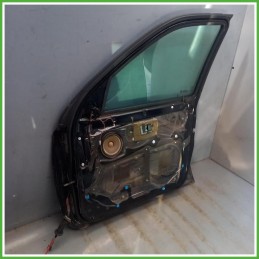 Porta Portiera Anteriore Destro DX Land Rover Freelander 1 Serie Nero Fuoristrada Lungo 5 Porte(4x4) 2003-2006 Originale Usato