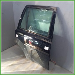 Porta Portiera Posteriore Destro DX Land Rover Freelander 1 Serie Nero Fuoristrada Lungo 5 Porte(4x4) 2003-2006 Originale Usato