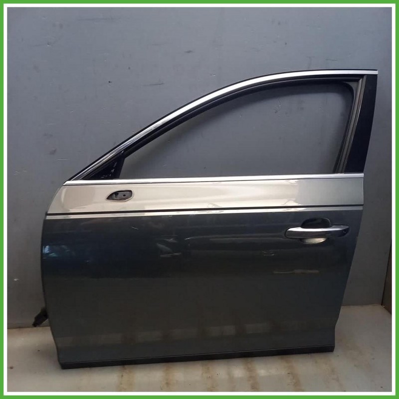 Porta Portiera Anteriore Sinistro SX Audi A4 8WH Allroad Grigio Scuro Station Wagon 5 Porte(Quattro) 2016-2019 Originale Usato