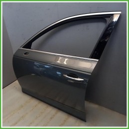 Porta Portiera Anteriore Sinistro SX Audi A4 8WH Allroad Grigio Scuro Station Wagon 5 Porte(Quattro) 2016-2019 Originale Usato