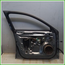 Porta Portiera Anteriore Sinistro SX Audi A4 8WH Allroad Grigio Scuro Station Wagon 5 Porte(Quattro) 2016-2019 Originale Usato