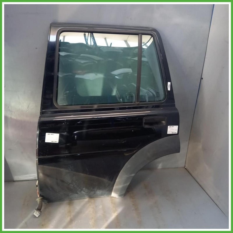 Porta  Posteriore Sinistro SX Land Rover Freelander 1 Serie Nero Fuoristrada Lungo 5 Porte(4x4) 2003-2006 Originale Usato