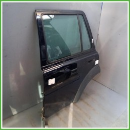 Porta  Posteriore Sinistro SX Land Rover Freelander 1 Serie Nero Fuoristrada Lungo 5 Porte(4x4) 2003-2006 Originale Usato