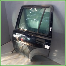 Porta  Posteriore Sinistro SX Land Rover Freelander 1 Serie Nero Fuoristrada Lungo 5 Porte(4x4) 2003-2006 Originale Usato