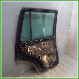 Porta  Posteriore Sinistro SX Land Rover Freelander 1 Serie Nero Fuoristrada Lungo 5 Porte(4x4) 2003-2006 Originale Usato