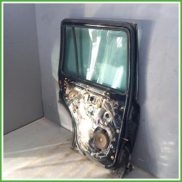 Porta  Posteriore Sinistro SX Land Rover Freelander 1 Serie Nero Fuoristrada Lungo 5 Porte(4x4) 2003-2006 Originale Usato