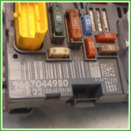 Body Computer Centralina Modulo BCM BSI Delphi BSM-B2 Peugeot 3008 1 Serie 1.6 HDi 16v. 9667044980 Gasolio 2009-2013