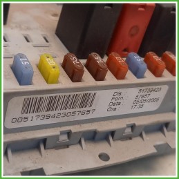 Body Computer Centralina Modulo BCM BSI  Fiat Idea 1.4 Active 16v. 51739423 Benzina 2003-2008