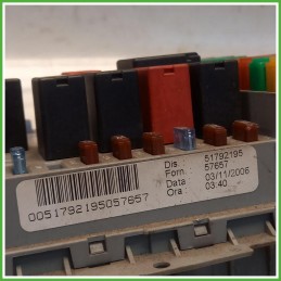 Body Computer Centralina Modulo BCM BSI  Lancia Ypsilon 2 Serie 1.2 Oro 51792195 Benzina 2006-2010