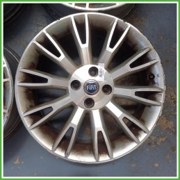 Cerchi in Lega Fiat Grande Punto 17 pollici 17 6.5J 4x100 ET46 4pz 50529059 Originale Usato