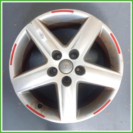 Cerchio Singolo in Lega Audi A4 8H7 Cabrio 17 pollici 17 7.5J 5x112 ET45 1pz 4D0601025ACZ17 Originale Usato al pz