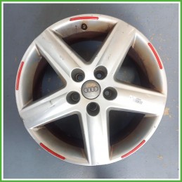 Cerchio Singolo in Lega Audi A4 8H7 Cabrio 17 pollici 17 7.5J 5x112 ET45 1pz 4D0601025ACZ17 Originale Usato al pz