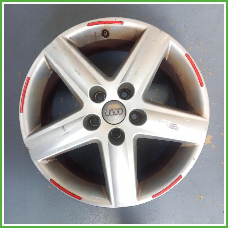 Cerchio Singolo in Lega Audi A4 8H7 Cabrio 17 pollici 17 7.5J 5x112 ET45 1pz 4D0601025ACZ17 Originale Usato al pz