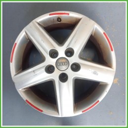 Cerchio Singolo in Lega Audi A4 8H7 Cabrio 17 pollici 17 7.5J 5x112 ET45 1pz 4D0601025ACZ17 Originale Usato al pz