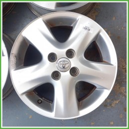 Cerchi in Lega Toyota Corolla 5 Serie 15 pollici 15 5.5J 4x100 ET45 4pz PZ419E9691ZB Originale Usato