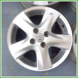 Cerchi in Lega Toyota Corolla 5 Serie 15 pollici 15 5.5J 4x100 ET45 4pz PZ419E9691ZB Originale Usato